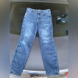 Y2K American Eagle Outfitters Medium Blue Straight Leg Jeans